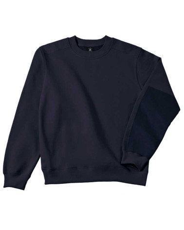 Sweat confortable et résistant avec renfort personnalisable - Bleu marine