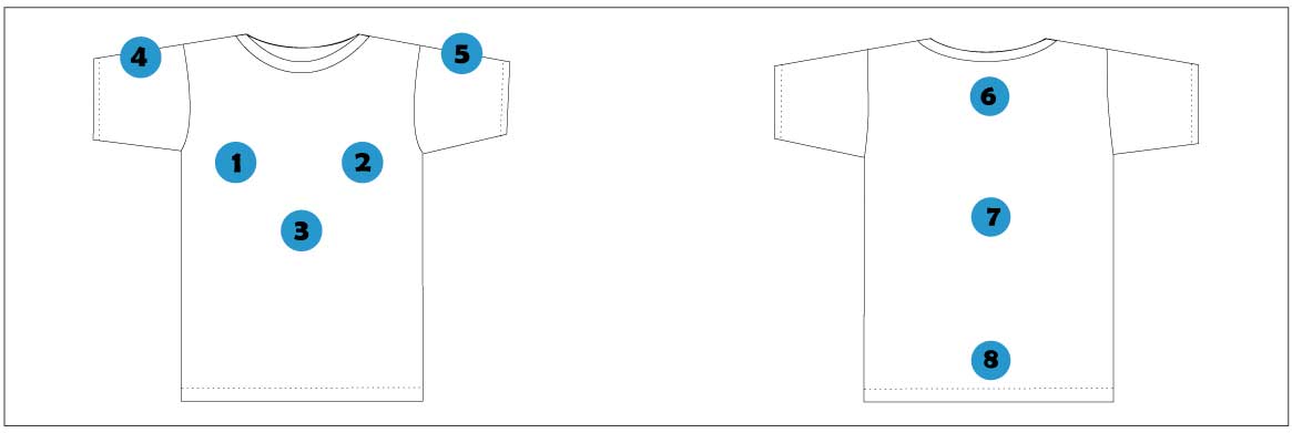 Tee-Shirt Homme Coton Col Rond 185 Grammes